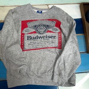 Budweiser Brew City Brand Crew Neck Sweatshirt